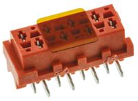 7-188275-8 TE Connectivity Micro-MaTch Series Straight Surface Mount PCB Socket, 8-Contact, 2-Row, 2.54mm Pitch, Solder Termination