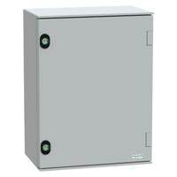 nsyplm43bg Schneider Electric PanelSeT Series Fibreglass Reinforced Polyester Wall Box, IP66, 430 mm x 330 mm x 200mm