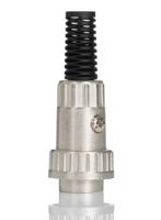 251-3629 RS PRO 5 Pole Din Plug, Twist Lock, Male, Cable Mount