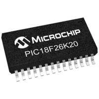 pic18f26k20-iss Microchip PIC18F26K20-I/SS, 8 bit PIC, PIC18F2XK20 Microcontroller, 64 MHz, 64kB FLASH, 28-Pin SSOP