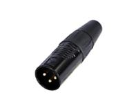 rc3m-b Re-An Products Cable Mount XLR Connectors, Male, 3 Way