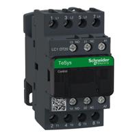 lc1dt20f7 Schneider Electric Tesys D LC1D 4 Pole Contactor, 4NO, 20 A, 110 V ac Coil