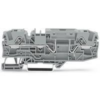 2006-1661 WAGO  TOPJOB S Series Grey, 6mm², 1-Level, Push In Termination, CSA