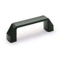 37181 Elesa Matt Black Polypropylene Handle 45 mm Height, 27mm Width, 150mm Length
