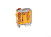 465290245040 Finder Plug-In Mount Power Relay, 24V dc Coil, 8A Switching Current, DPDT