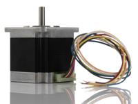 103h7123-0140 Sanyo Denki 103H7 Series Hybrid, Single Shaft Stepper Motor, 0.83Nm Torque, 24 V, 1.8°, 56 x 56mm Frame, 6.35mm Shaft