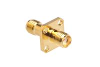 2991-6007 Amphenol RF Straight 50Ω RF Adapter SMA Socket to SMA Socket 18GHz