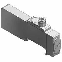 ssq2000-pr-3-c10 SMC SSQ2000 series One-touch Fitting 10 mm Manifold Block for use with Valve, SSQ2000-PR-3-C10