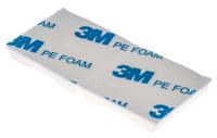 229-560 RS PRO Self Adhesive Natural Cable Tie Mount 29 mm x 29mm, 5mm Max. Cable Tie Width