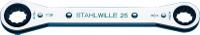 41562022 STAHLWILLE 25aN Series Ratchet Ring Spanner, 8 x 11mm, 5/16in, Imperial, Height Safe, 109 mm Overall