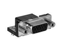 icd15s13e6gv00lf Amphenol Communications Solutions CD 15 Way Right Angle Plug-In Mount D-sub Connector Socket, 2.285mm Pitch, with Screw