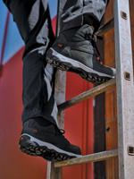 6743345 Heckel MACSOLE® SPORT Black, White Composite Toe Capped Men's Safety Boots, UK 10.5, EU 45