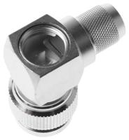 j01010a0065 Telegartner, Plug Cable Mount TNC Connector, 50Ω, Solder Termination, Right Angle Body
