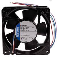 4114n2h7p ebm-papst 4100 NH7 - S-Force Series Axial Fan, 24 V dc, DC Operation, 500m³/h, 90W, 119 x 119 x 38mm