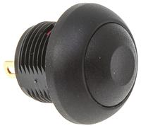 dpw1cgk KNITTER-SWITCH Miniature Push Button Switch, Momentary, Panel Mount, 12.9mm Cutout, SPST, IP67