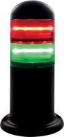 190-2805 RS PRO Red/Green Signal Tower, 24 V ac/dc