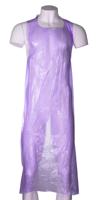 a0169 RS PRO Purple Polythene Disposable Apron, 200Each Per Box