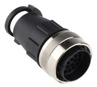 192991-0522 ITT Cannon Circular Connector, 28 Contacts, Cable, Standard Connector, Plug, Male, IP65, Trident Ringlock Series