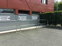 204-1782 RS PRO Grey Galvanised Steel Protection Barrier