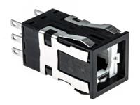 aml21cba2ac Honeywell ALM21 Series Push Button Switch, Momentary, Panel Mount, DPDT, 250V ac