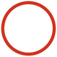 uts714ccrr Souriau Red Connector Ring, Shell Size 14