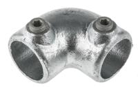 286-3370 RS PRO 2-Way Connector, Connecting Component, Strut Profile Type 1, Round Tube Size Type 1