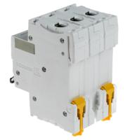 a9f54304 Schneider Electric Acti 9 iC60H MCB, 3P, 4A Curve C, 440V AC, 100 → 133V DC, 10 kA Breaking Capacity