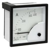 d72sd5a0-400a HOBUT D72SD Analogue Panel Ammeter 0/400A For 400/5A CT AC, 72mm x 72mm Moving Iron