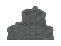 1snk706960r0000 End Sections for use with PI Spring Terminal Blocks