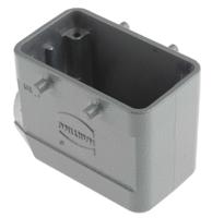 09300101521 HARTING Han B Heavy Duty Power Connector Hood, Top Entry