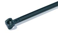 118-00030-t18ros-pa66hs-bk HellermannTyton Cable Tie, 100mm x 2.5 mm, Black Polyamide 6.6 (PA66), Pk-200