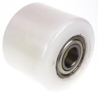 4392-cc LAG White Polyamide Hygienic, Low Rolling Resistance, Non-Marking Trolley Wheel, 700kg