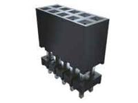 esqt-125-02-f-d-500 Samtec ESQT Series Straight Through Hole Mount PCB Socket, 50-Contact, 2-Row, 2mm Pitch, Solder Termination