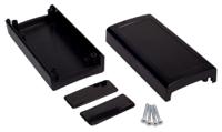 192-0806 RS PRO Black ABS Enclosure, IP53, IK07, 120.8 x 60.7 x 40.2mm