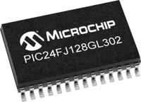 pic24fj128gl302-iml Microchip PIC24FJ128GL302-I/ML, 16 bit PIC, PIC24FJ Microcontroller, 32 MHz, 128kB FLASH, 28-Pin QFN