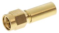 32s107-306l5 Rosenberger SMA Series, Plug Cable Mount SMA Connector, 50Ω, Crimp Termination, Straight Body