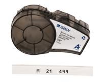 m21-375-499 Brady B-499 Black on Black on White Label Printer Tape, 4.88 m Length, 9.53 mm Width