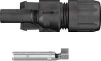 320016p0010-ur Staubli Cable Coupler MC4 Series, Female, Panel Mount Solar Connector, Cable CSA, 4mm², Rated At 39A, 1 kV PV-KBT4