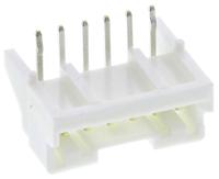 s06b-pask-2-lf-sn JST PA Series Right Angle Through Hole PCB Header, 6 Contact(s), 2 mm Pitch, 1 Row, Shrouded
