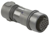pxp601116scr0910 Bulgin Circular Connector, 16 Contacts, Cable, Standard Connector, Socket, Female, IP68, IP69K, IP66, Buccaneer 6000