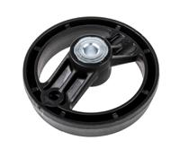 161-1970 RS PRO Black Glass-Fibre Reinforced Technopolymer Hand Wheel, 80mm diameter