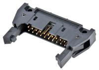 n3428-5302rb 3M 3000 Series Right Angle Through Hole PCB Header, 20 Contact(s), 2.54 mm Pitch, 2 Row, Shrouded