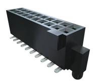 tfc-110-02-f-d-a-k-tr Samtec TFC Series Vertical Surface PCB Header, 20 Contact(s), 1.27 mm Pitch, 2 Row, Shrouded