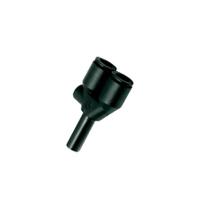 3142-06-08 Legris LF 3000 Series Tube-to-Tube Adaptor, 6 mm to Push In 8 mm, Tube-to-Tube Connection Style, 3142 06 08