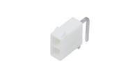 39-30-0020 Molex Mini-Fit Jr Series Right Angle Through Hole PCB Header, 2 Contact(s), 4.2 mm Pitch, 2 Row, Shrouded