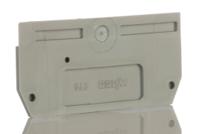 279-325 WAGO 279 Series End and Intermediate Plate for Use with 279 Series Terminal Blocks