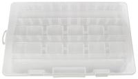 435-0236 RS PRO 23 Cell PP, Adjustable Compartment Box, 47.63mm x 355.6mm x 228.6mm