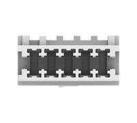 2391423-5 TE Connectivity 2391423 Series Receptacle Edge Connector, Board Mount, 5-Contacts, 2.5mm Pitch, 1-Row, Crimp Termination