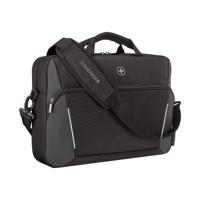 653299 Wenger XE Compact Brief 16in  Laptop Laptop Bag, Black