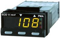 eco11-21110-000 P.M.A ECO 11 PID Temperature Controller, 48 x 24 (1/32 DIN)mm, 2 Output Relay, SSR, 90 → 264 V ac Supply Voltage